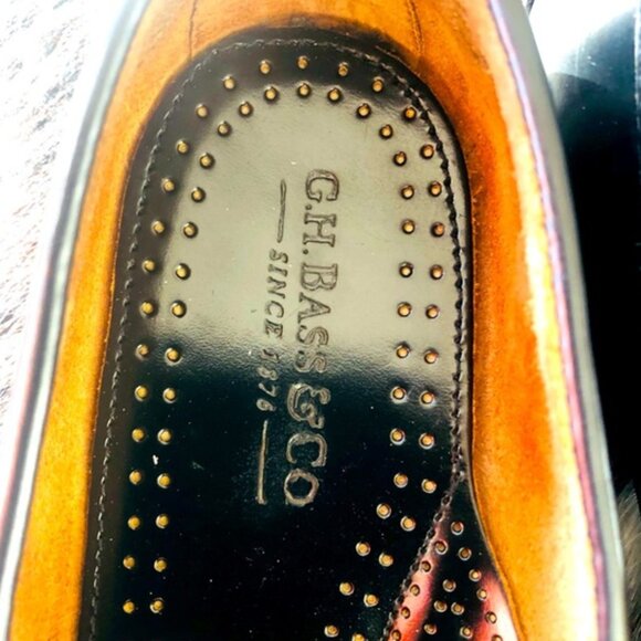 GH Bass Men's Larson Weejuns® Loafer  Black - Sz 8 - Picture 6 of 8